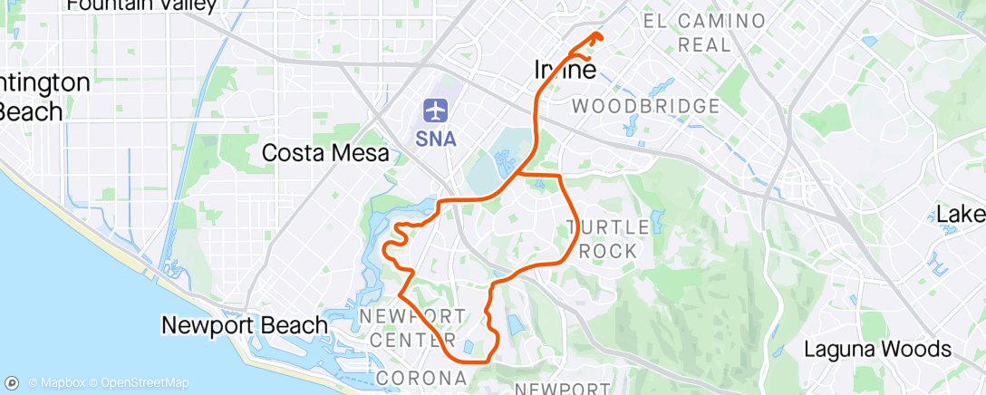 Map of the activity, Goats Thursday Ride