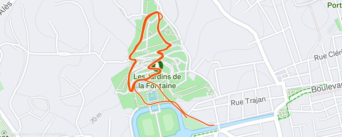 Map of the activity, 10k ⬆️ ⬇️ • 🦵🩹🤧 • J-93 5️⃣0️⃣5️⃣0️⃣⛰️