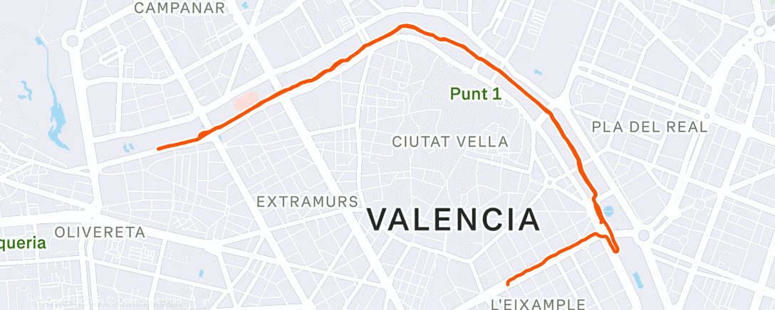 Map of the activity, 50’ de chill Z2-3