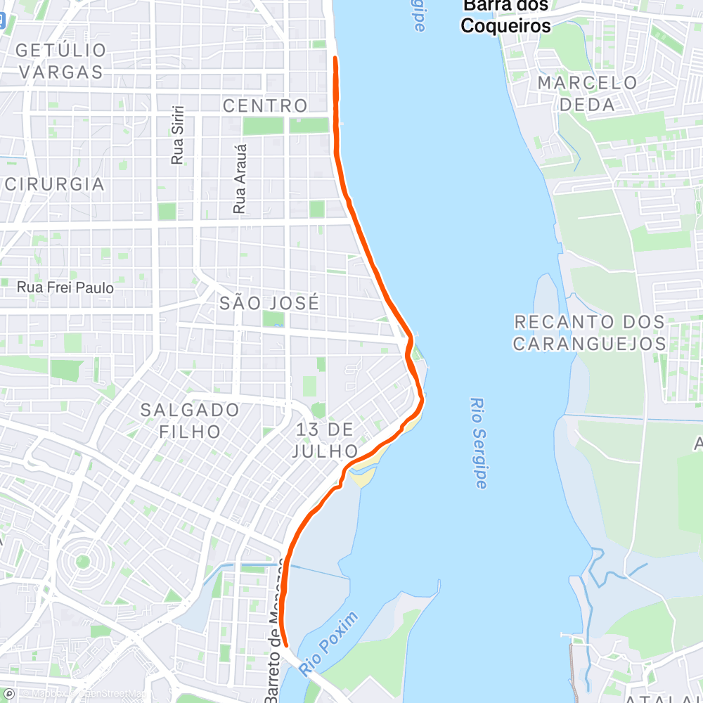 Map of the activity
