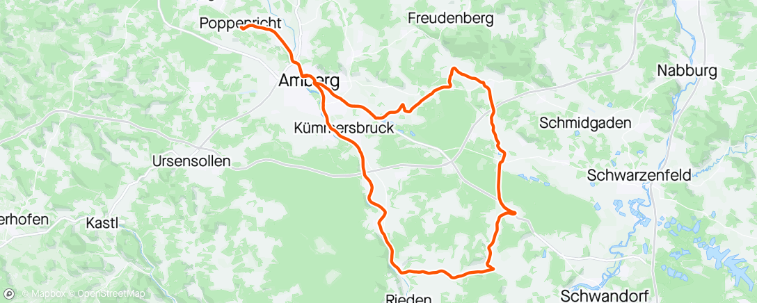 Map of the activity, Glühwein-Runde mit Yunus ❄️