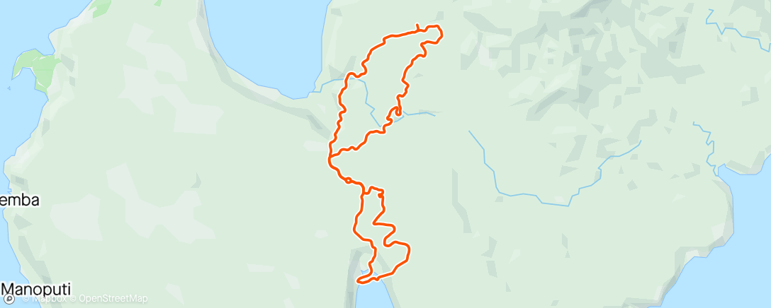 Map of the activity, Zwift - Group Ride: DIRT 505 Saturday Endurance Ride (B) on Wandering Flats in Makuri Islands