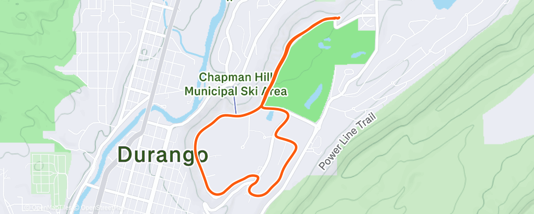 Map of the activity, Ugh