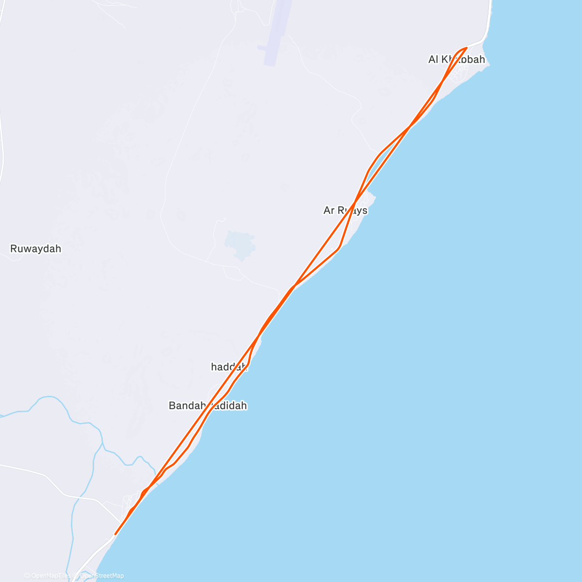 Map of the activity, ROUVY - Basic Endurance 2h