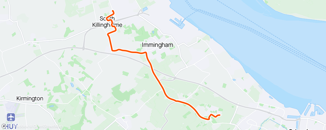 Map of the activity, Morning ride to the office ☀️🚴‍♂️