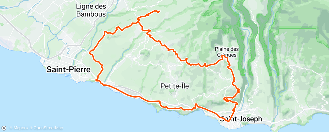 Map of the activity, Sortie vélo dans l'après-midi