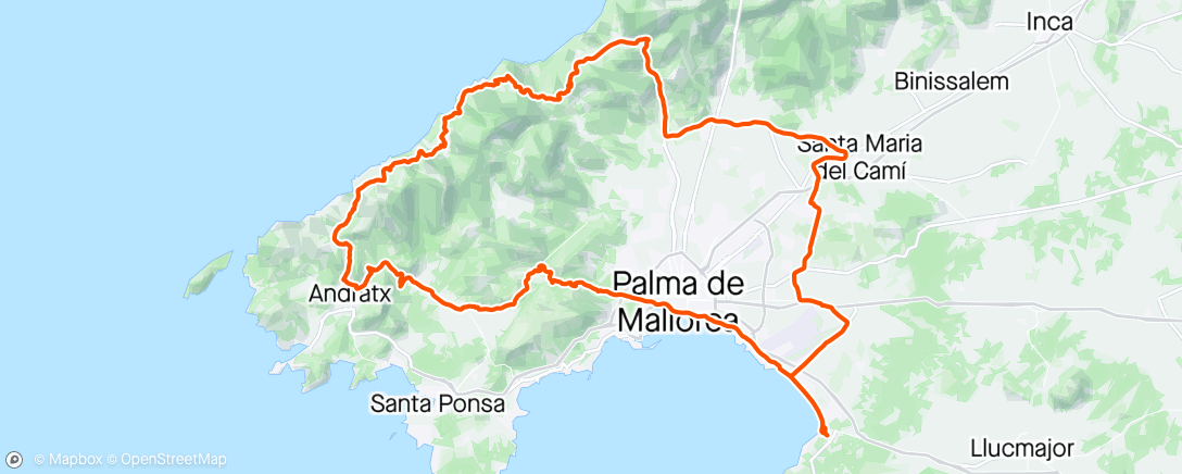 Mapa de la actividad (Mallorca #2)