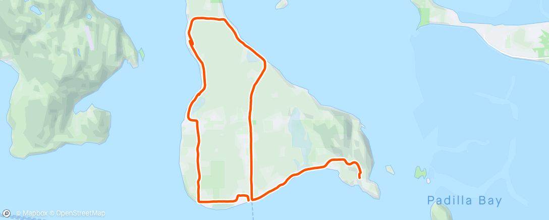 Map of the activity, Nice spin on the island
