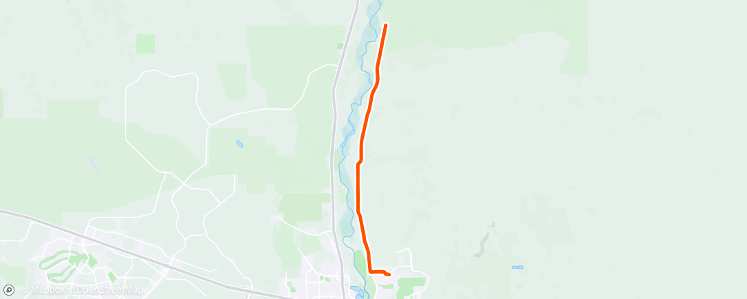 Map of the activity, Morning Recovery Gravel Ride