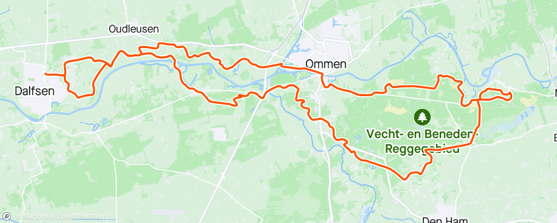 Mapa de la actividad (Mtb rit)