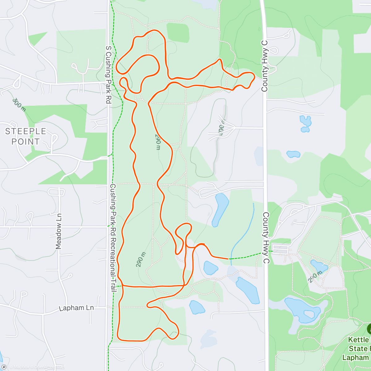 Map of the activity, dress for success