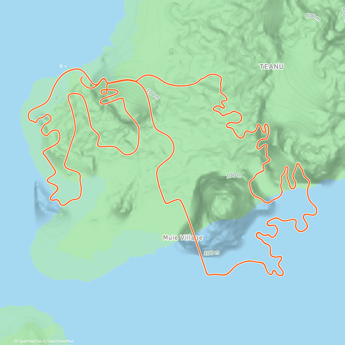 Map of the activity, Zwift - Group Ride: DWGZ Endurance - Mambo (C) on Downtown Titans in Watopia