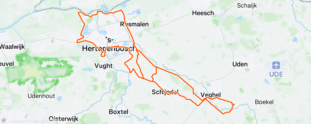 Карта физической активности (Slushie in de bidon 🧊)