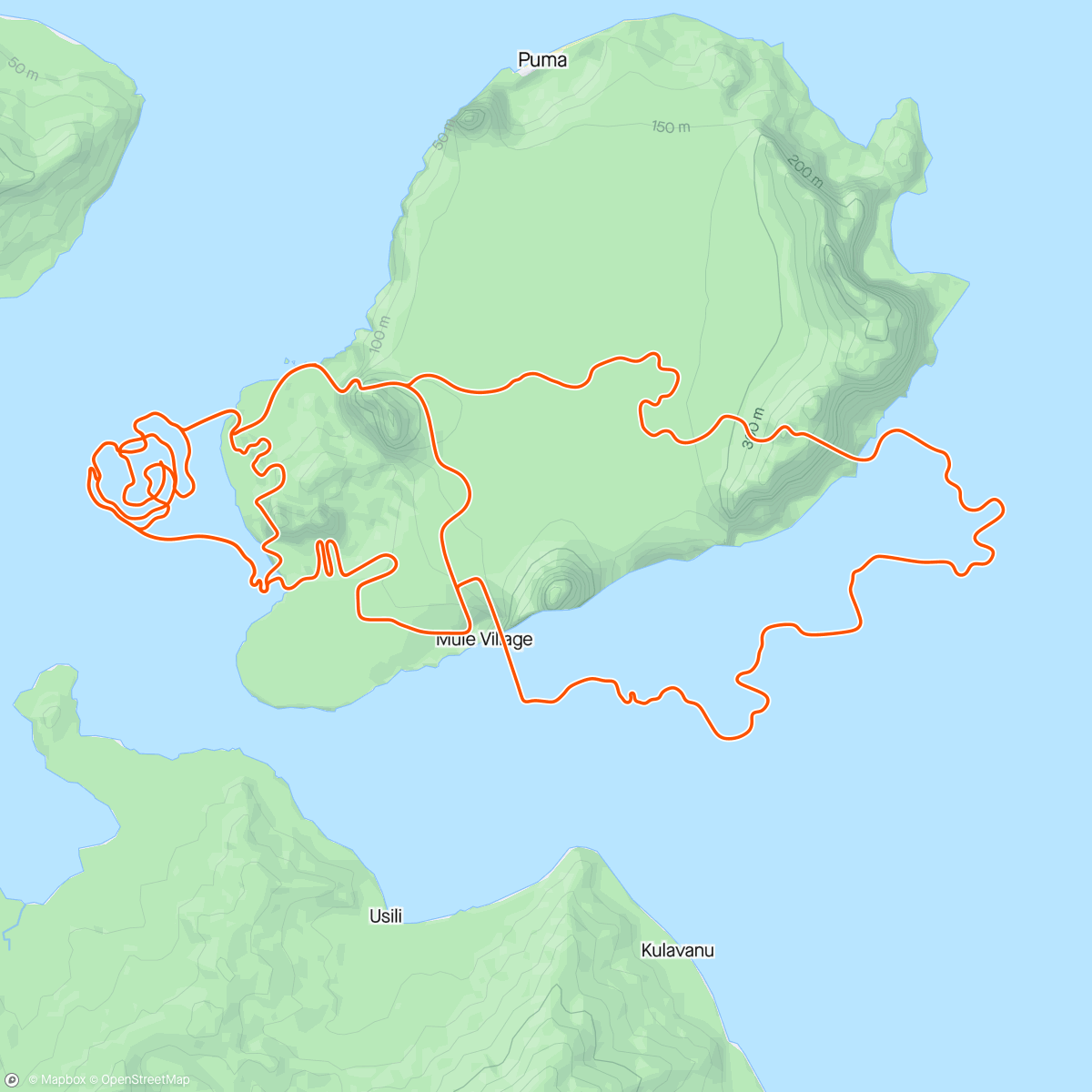 Map of the activity, Zwift - Group Ride: The HERD Sunday Endurance (D) on Spiral into the Volcano in Watopia