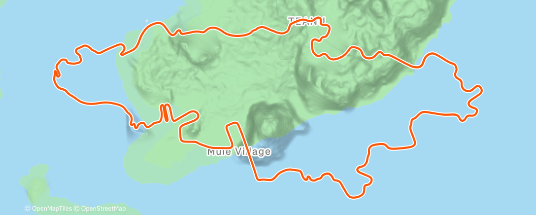 Map of the activity, Zwift - Watopia's Waistband in Watopia