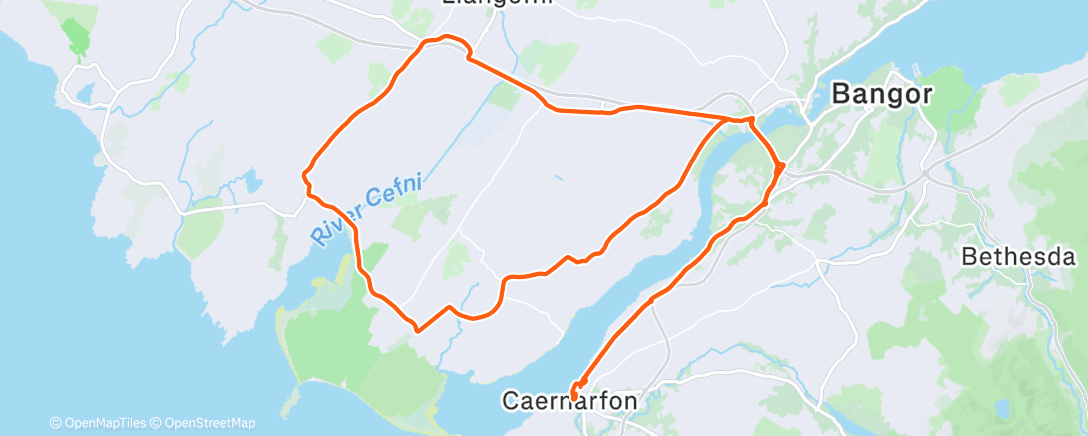 Map of the activity, Took a knife to a gun fight and loved it 😂🙌