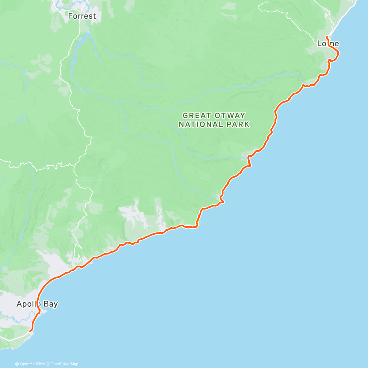 Carte de l'activité Great Ocean Heat 🥵