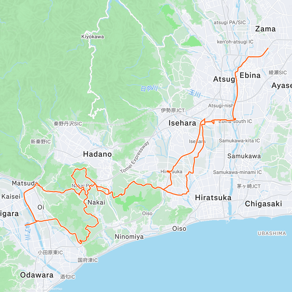 Map of the activity, ボブノリと遊ぶ♪