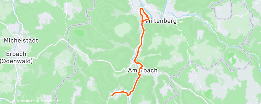 Map of the activity, Rapha500gegongel