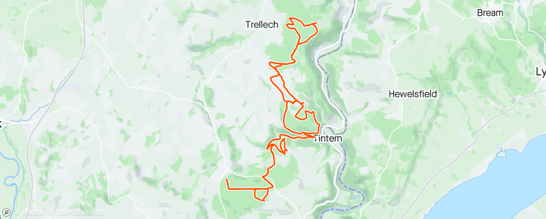 Map of the activity, Epic, lost for 3/4 of that ride
