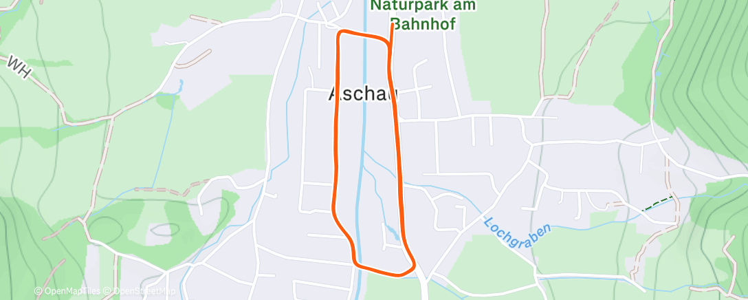Map of the activity, Vorsilvesterlauf - 17:27 reicht für P72 🤯