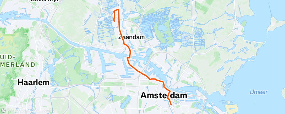 Map of the activity, Ochtendrit