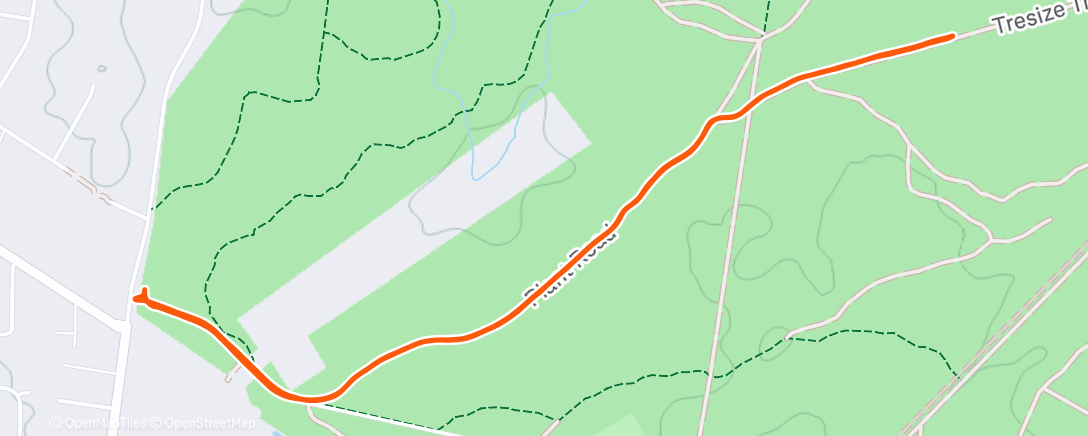 Map of the activity, WFC