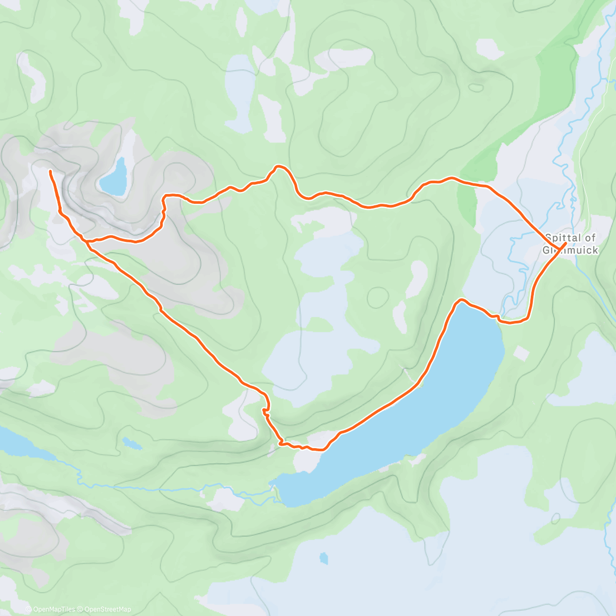 Map of the activity, Above the gloom