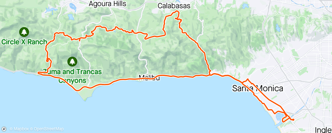 Map of the activity, Rainy Now Ride 🌧️