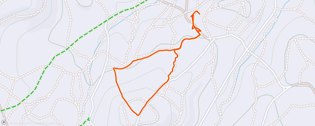 Map of the activity, Doggie walk