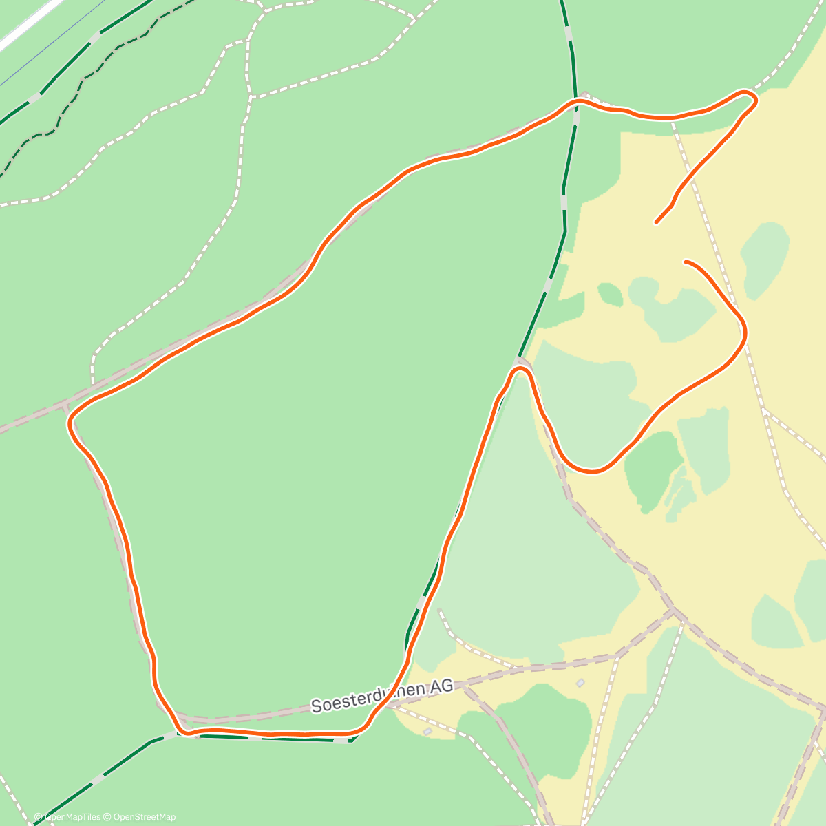 Mappa dell'attività Sylvestercross By Night Kids Run 🌈