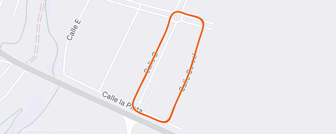 Map of the activity, Día 156. Controlado