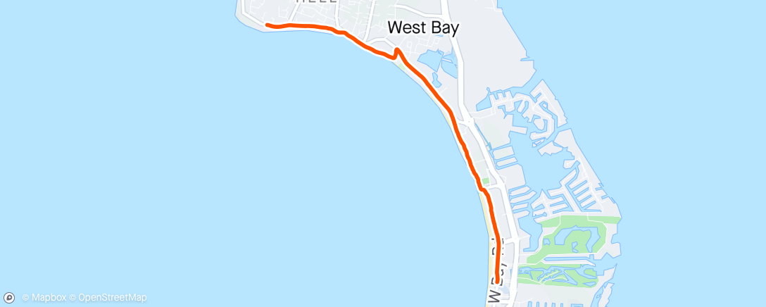 Map of the activity, Intervals (3min on/1.5min off)