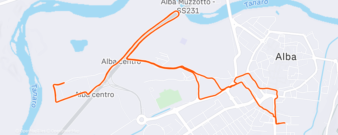 Map of the activity, 3+8