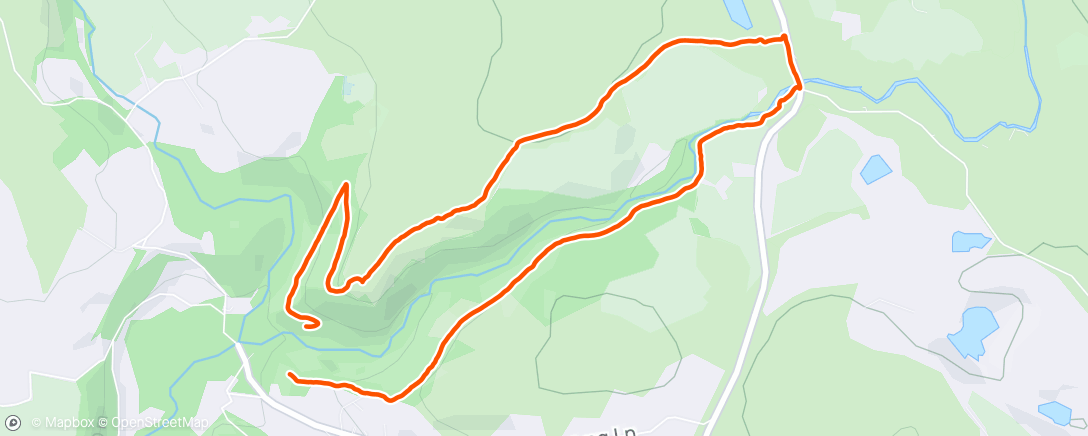 Map of the activity, Shaugh Prior Loop