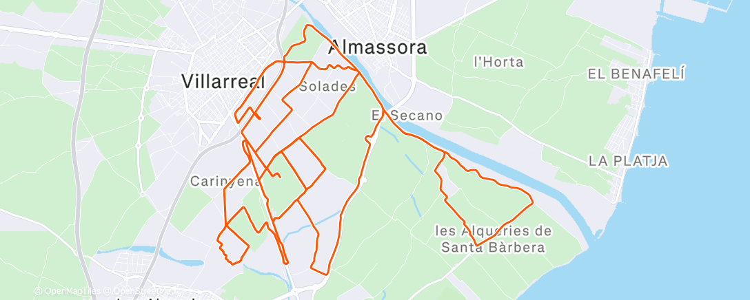 Map of the activity, Ultrahort 2025