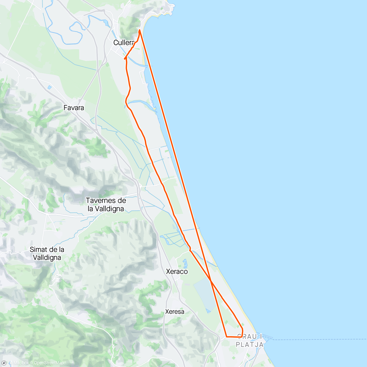 Map of the activity, ROUVY - 10 x estimulos cadência - 2024-04-23