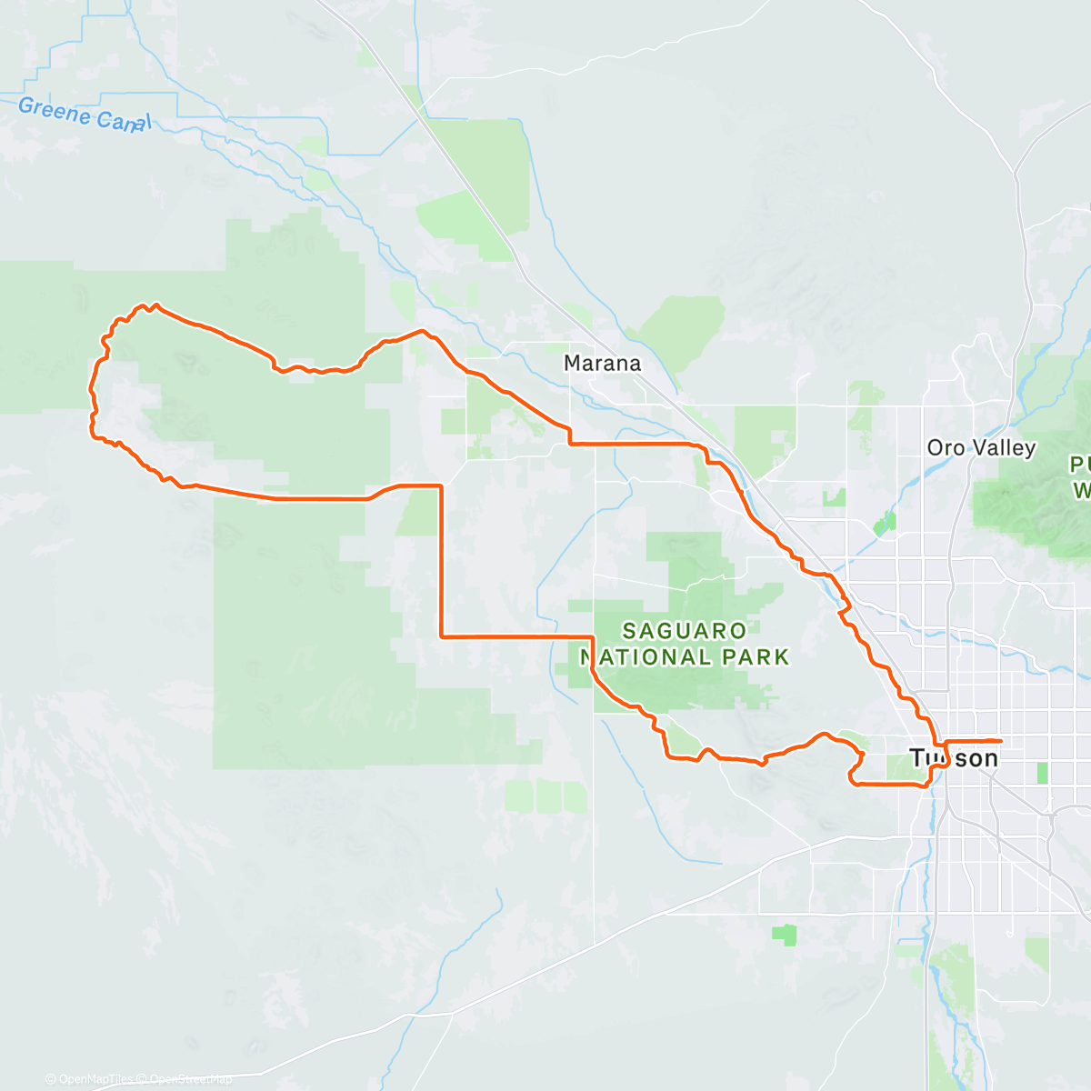 Map of the activity, Some ⛽️ out on the Grav 🌵