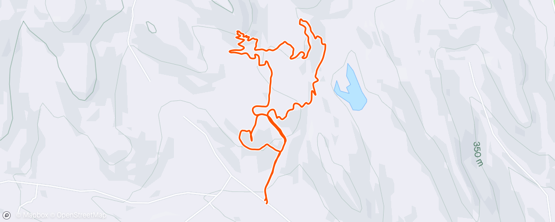 「Upper Cox on WMBA trails」活動的地圖