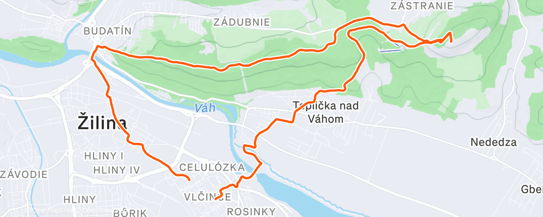 Map of the activity, El Classico s Vaškom