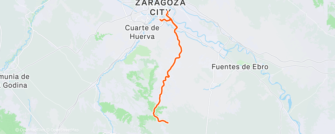 Карта физической активности (Solazo)