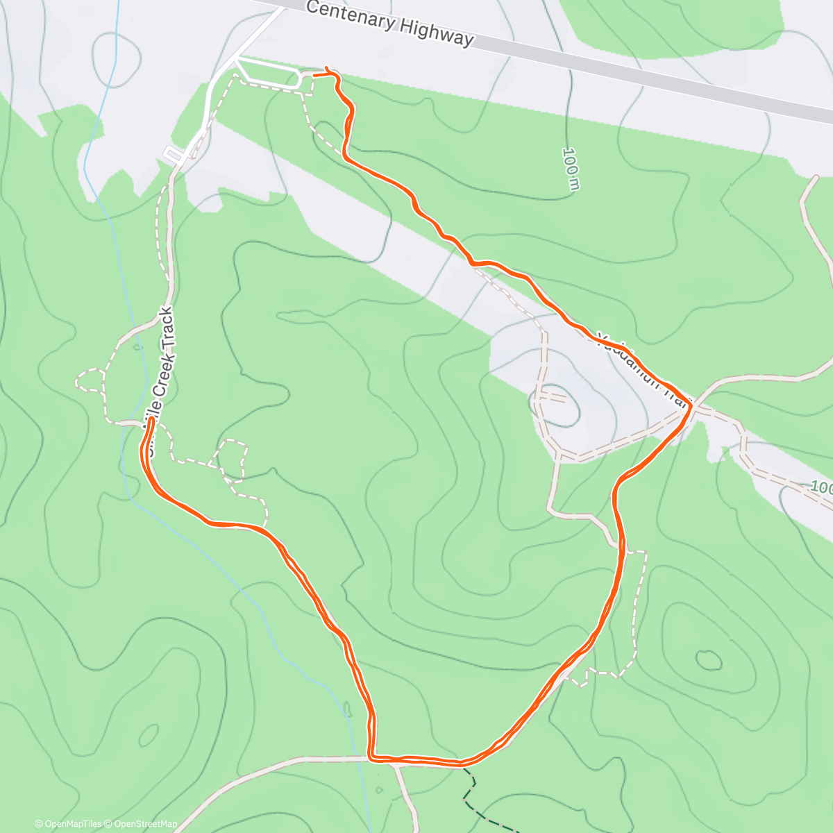 Map of the activity, White Rock Parkrun