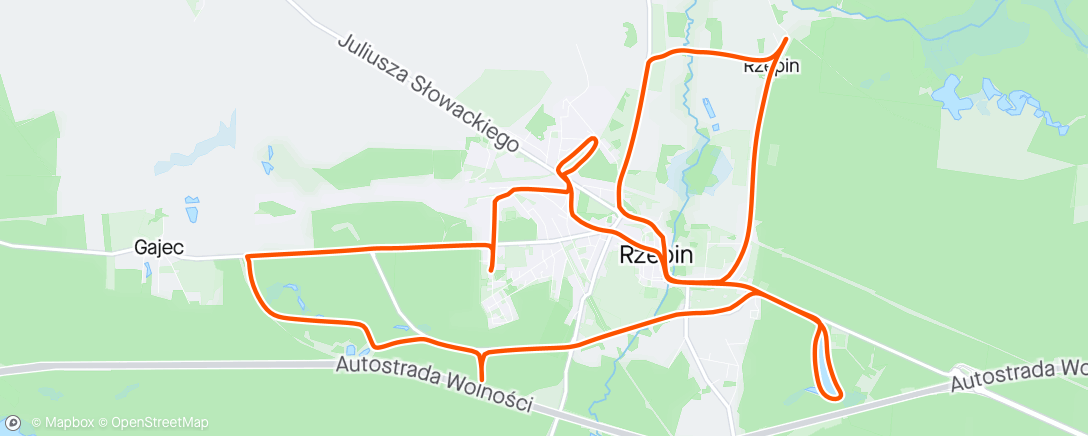 Map of the activity, Podwieczorna okolica