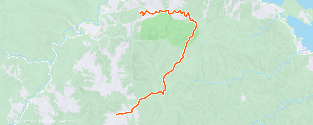 Map of the activity, Zwift - Ven-Top in France
