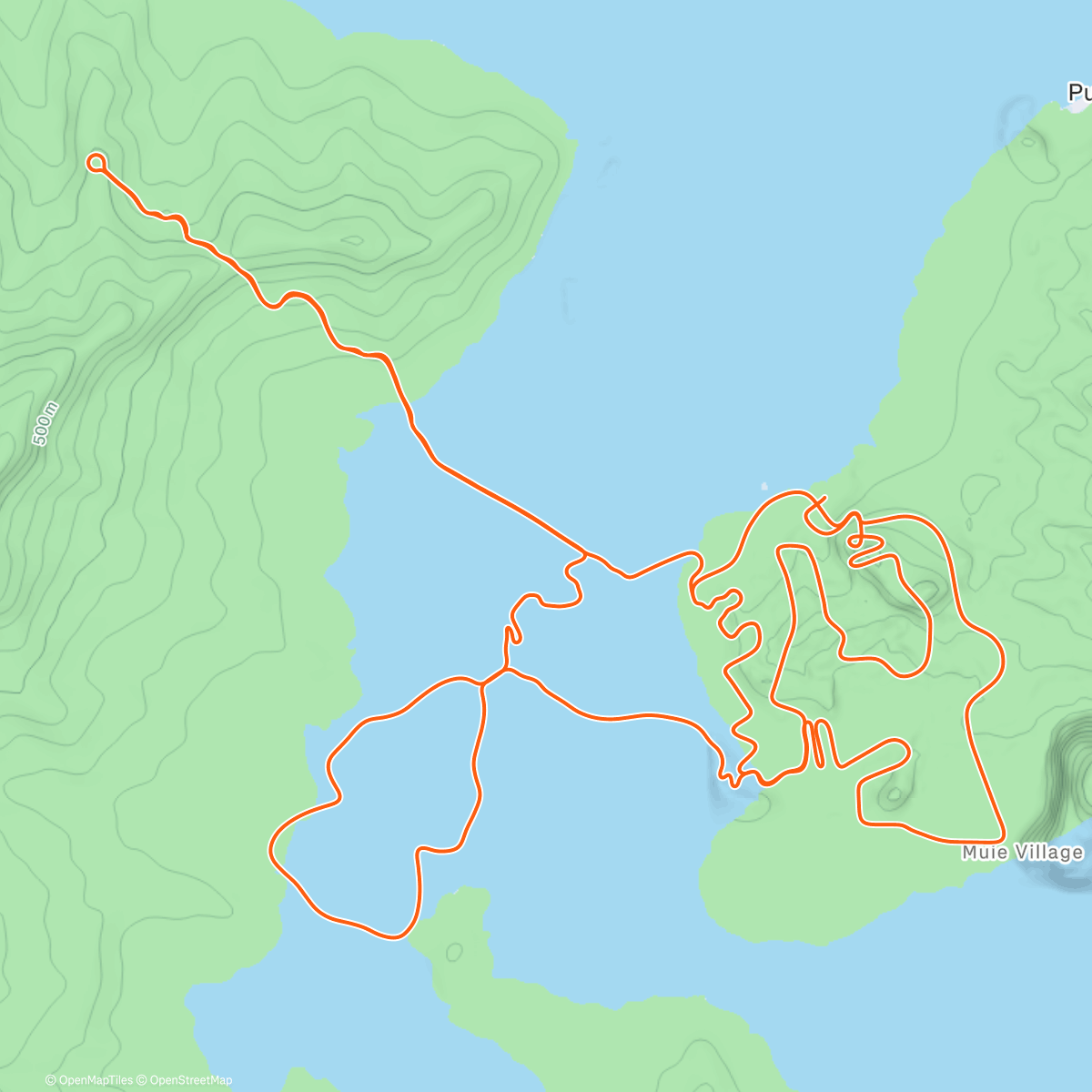 Map of the activity, Zwift - Group Ride: Off The MAAP 2025: Stage 3 on Power to the Portal in Watopia