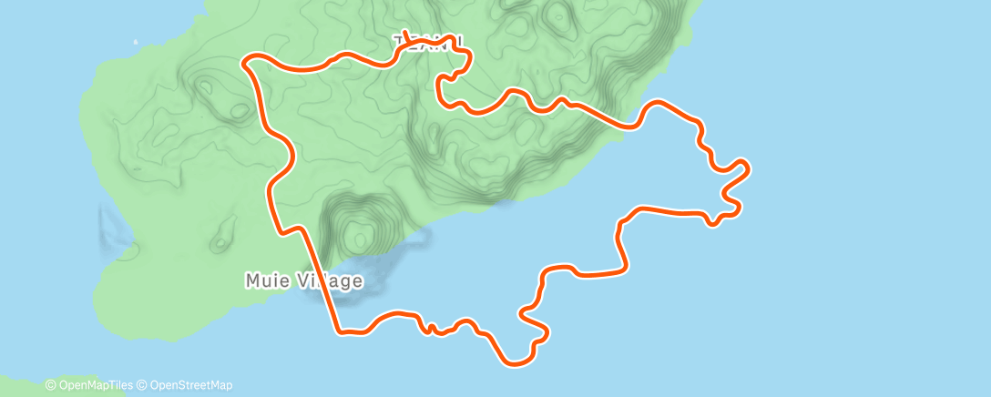 Map of the activity, Zwift - Group Ride:  PACK🐺 SUB2 Festive 500 🎅 (D) on Tick Tock in Watopia
