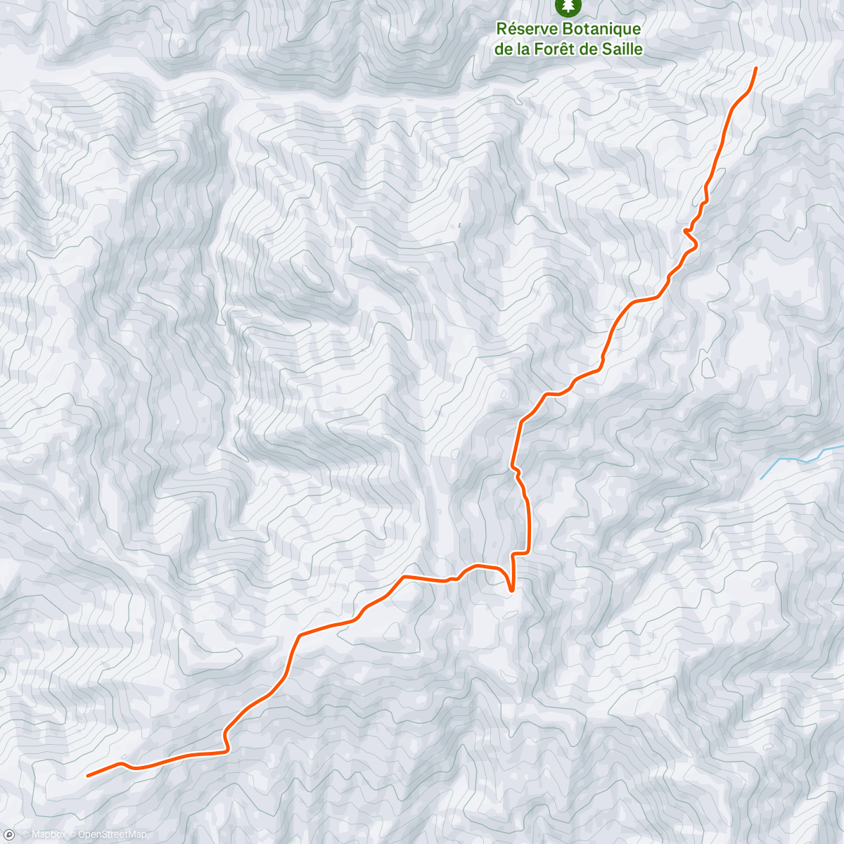 Map of the activity, Zwift - Ven-Top in France
