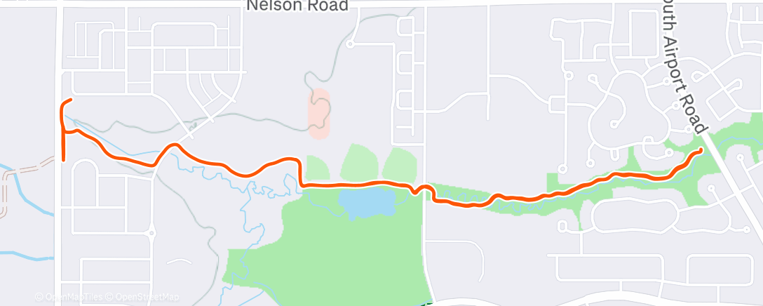 Map of the activity, Sunset is way too early