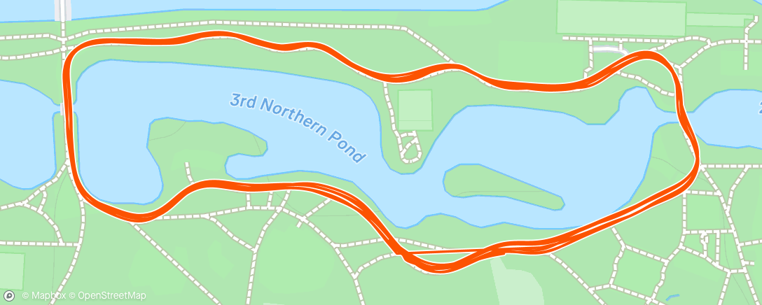 Mapa de la actividad (Morning Run)