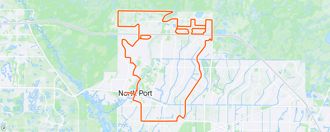 Mapa da atividade, CCBC North Port